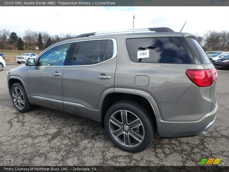 Pepperdust Metallic / Cocoa/Shale 2019 GMC Acadia Denali AWD