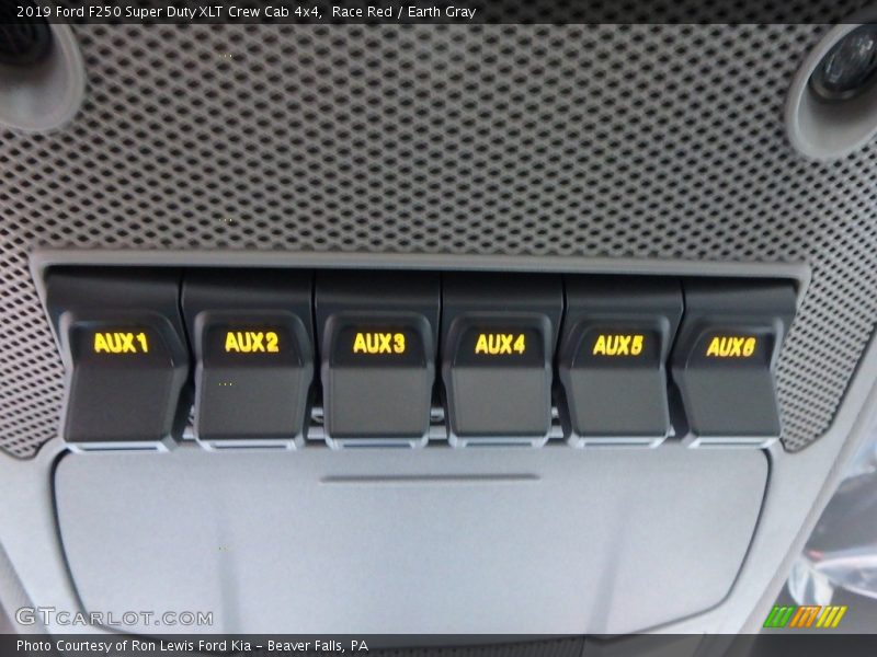 Controls of 2019 F250 Super Duty XLT Crew Cab 4x4