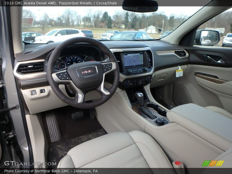 Pepperdust Metallic / Cocoa/Shale 2019 GMC Acadia Denali AWD