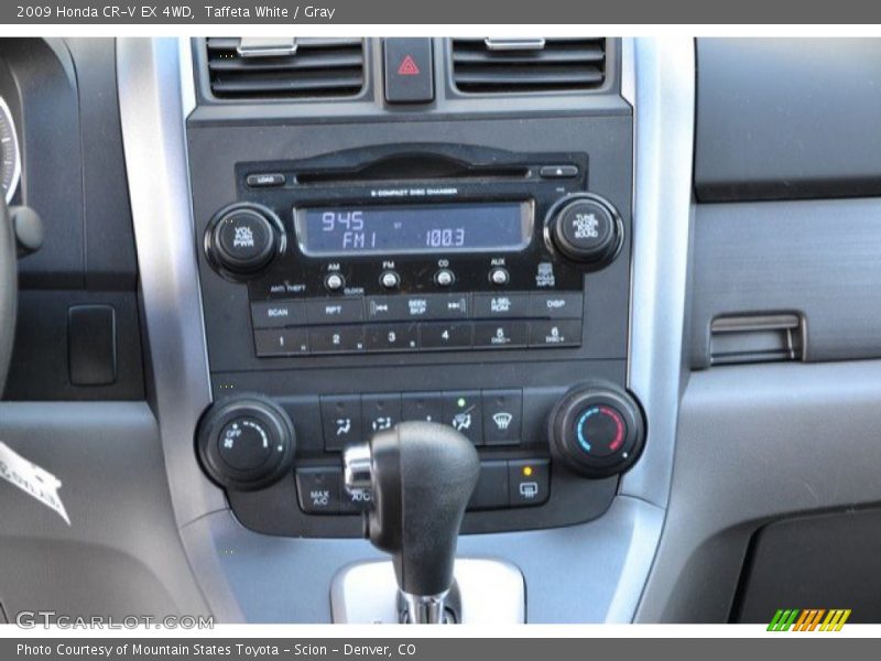 Taffeta White / Gray 2009 Honda CR-V EX 4WD