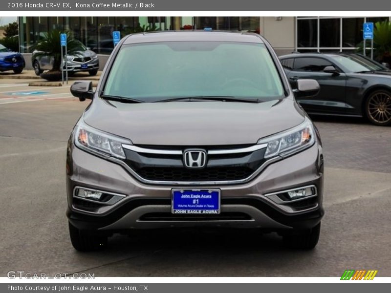 Kona Coffee Metallic / Black 2016 Honda CR-V EX