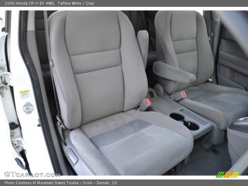 Taffeta White / Gray 2009 Honda CR-V EX 4WD