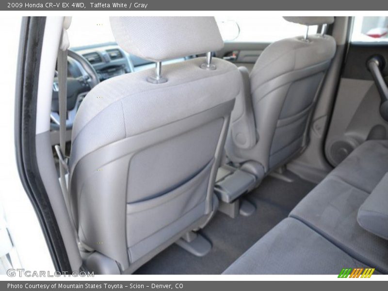 Taffeta White / Gray 2009 Honda CR-V EX 4WD