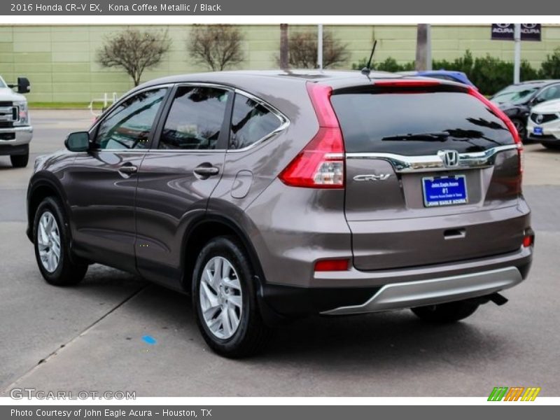 Kona Coffee Metallic / Black 2016 Honda CR-V EX