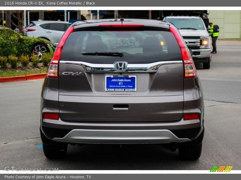 Kona Coffee Metallic / Black 2016 Honda CR-V EX