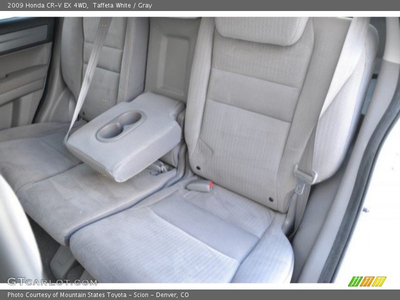 Taffeta White / Gray 2009 Honda CR-V EX 4WD
