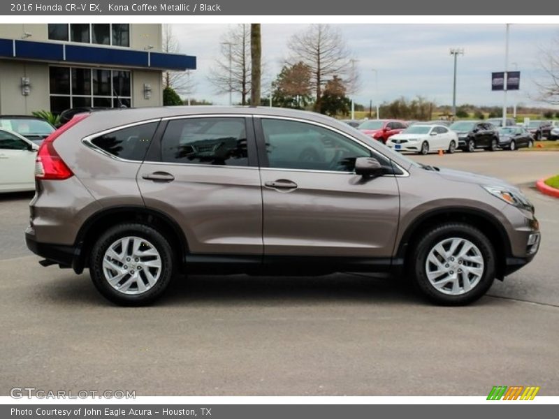 Kona Coffee Metallic / Black 2016 Honda CR-V EX