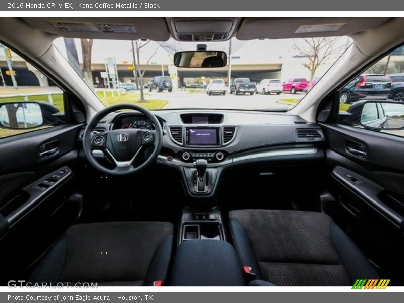 Kona Coffee Metallic / Black 2016 Honda CR-V EX