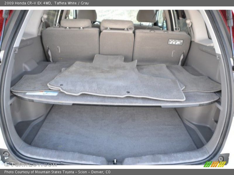 Taffeta White / Gray 2009 Honda CR-V EX 4WD
