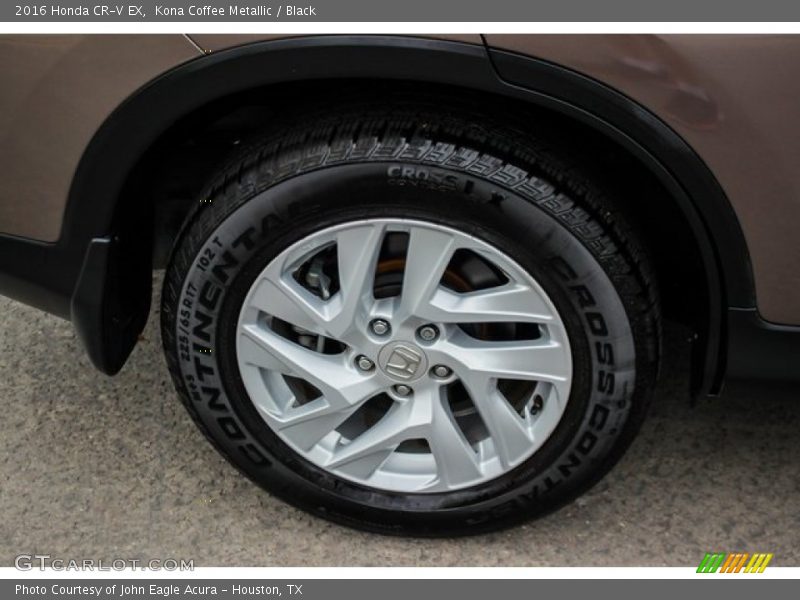 Kona Coffee Metallic / Black 2016 Honda CR-V EX