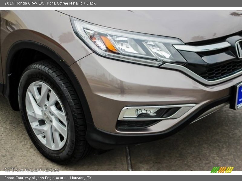 Kona Coffee Metallic / Black 2016 Honda CR-V EX