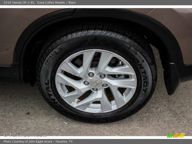 Kona Coffee Metallic / Black 2016 Honda CR-V EX