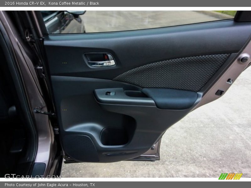 Kona Coffee Metallic / Black 2016 Honda CR-V EX
