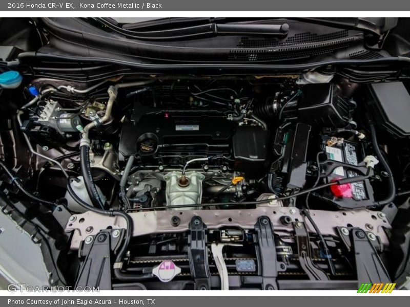 Kona Coffee Metallic / Black 2016 Honda CR-V EX