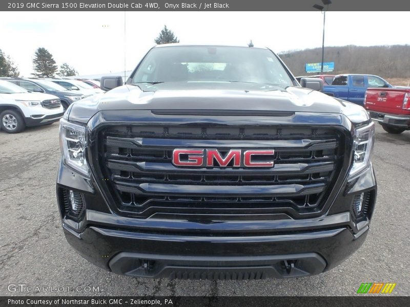Onyx Black / Jet Black 2019 GMC Sierra 1500 Elevation Double Cab 4WD