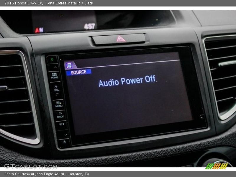 Kona Coffee Metallic / Black 2016 Honda CR-V EX