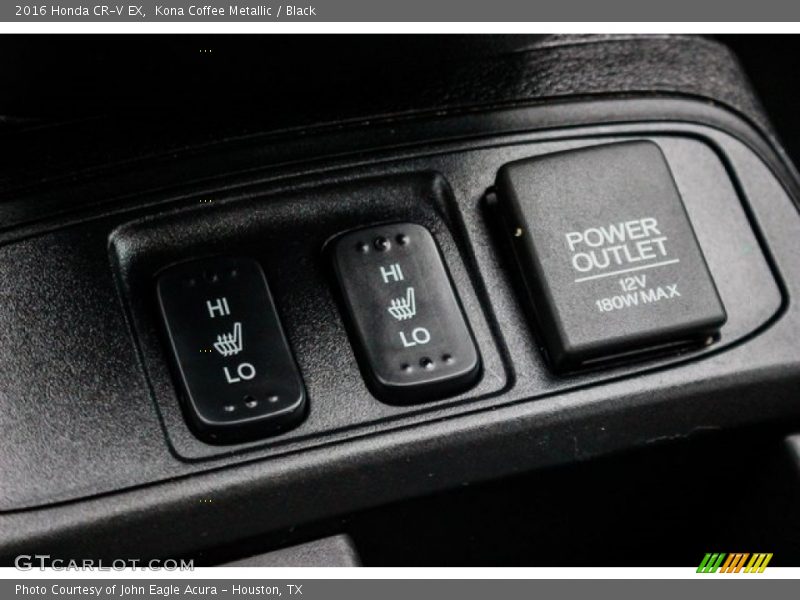 Kona Coffee Metallic / Black 2016 Honda CR-V EX