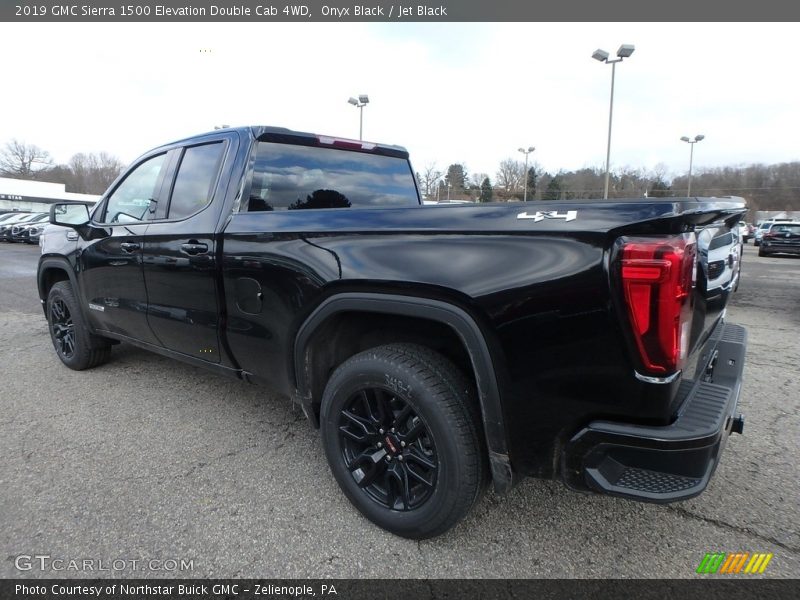 Onyx Black / Jet Black 2019 GMC Sierra 1500 Elevation Double Cab 4WD