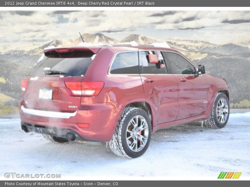 Deep Cherry Red Crystal Pearl / SRT Black 2012 Jeep Grand Cherokee SRT8 4x4