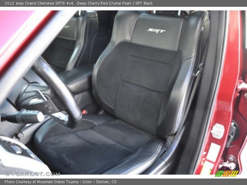 Deep Cherry Red Crystal Pearl / SRT Black 2012 Jeep Grand Cherokee SRT8 4x4