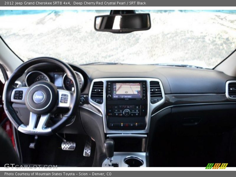 Deep Cherry Red Crystal Pearl / SRT Black 2012 Jeep Grand Cherokee SRT8 4x4