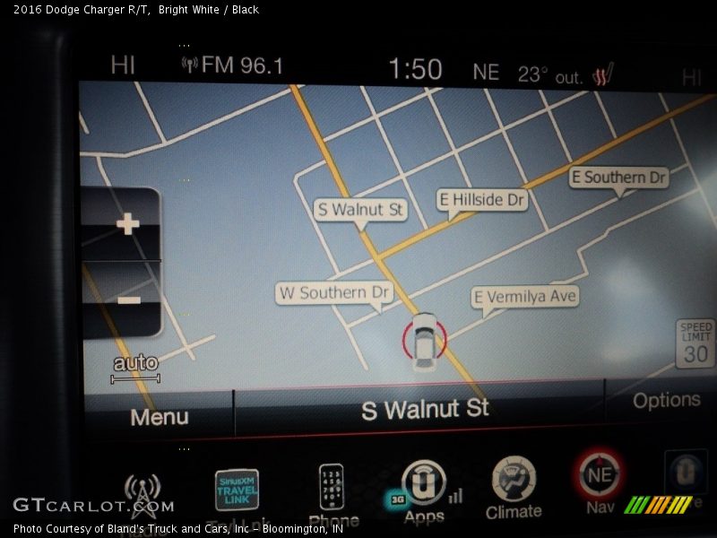 Bright White / Black 2016 Dodge Charger R/T