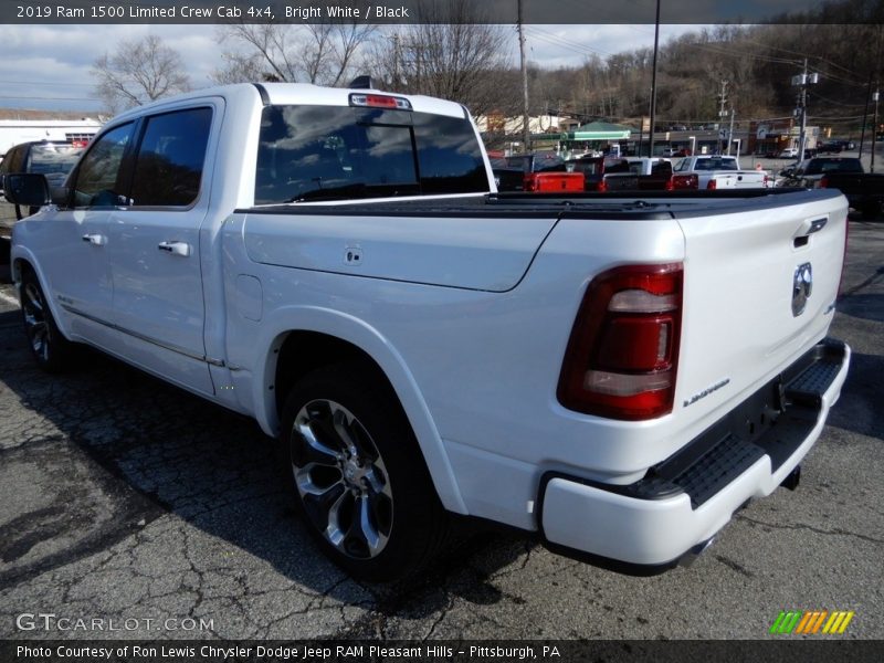 Bright White / Black 2019 Ram 1500 Limited Crew Cab 4x4