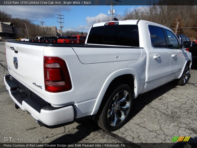 Bright White / Black 2019 Ram 1500 Limited Crew Cab 4x4