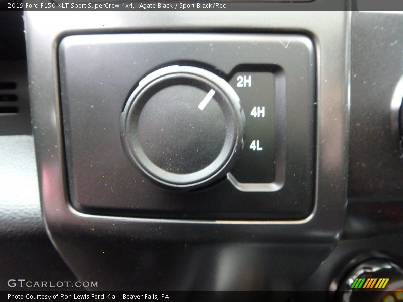 Agate Black / Sport Black/Red 2019 Ford F150 XLT Sport SuperCrew 4x4