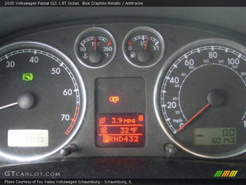 Blue Graphite Metallic / Anthracite 2005 Volkswagen Passat GLS 1.8T Sedan