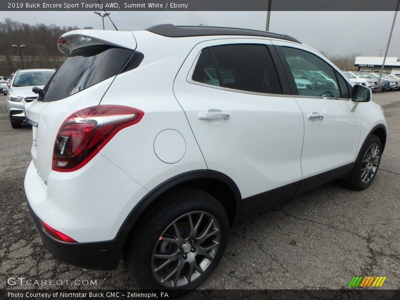 Summit White / Ebony 2019 Buick Encore Sport Touring AWD