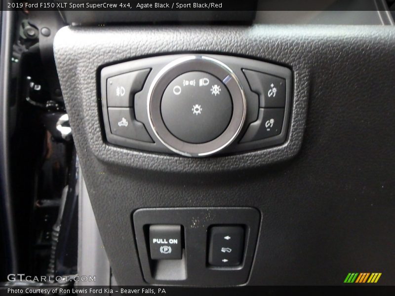 Agate Black / Sport Black/Red 2019 Ford F150 XLT Sport SuperCrew 4x4