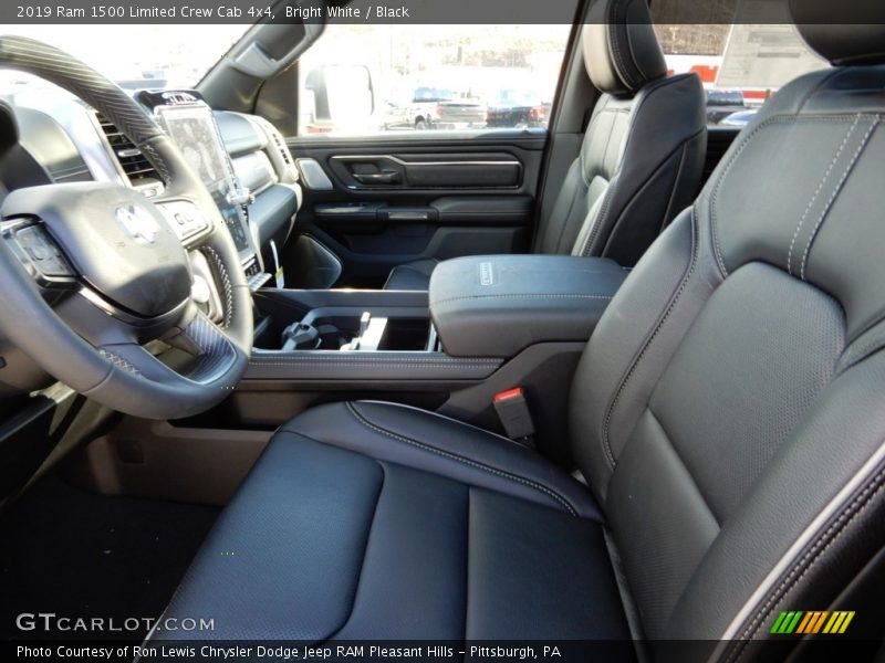 Bright White / Black 2019 Ram 1500 Limited Crew Cab 4x4