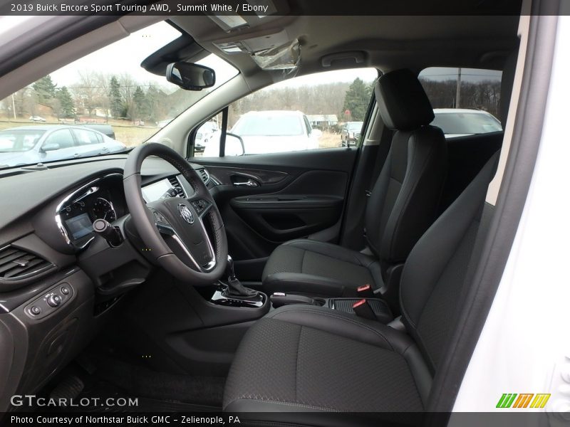 Summit White / Ebony 2019 Buick Encore Sport Touring AWD