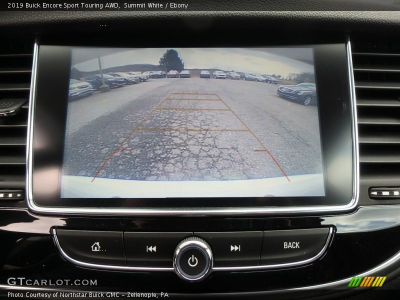 Summit White / Ebony 2019 Buick Encore Sport Touring AWD