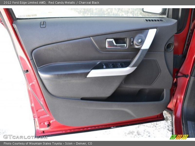 Red Candy Metallic / Charcoal Black 2012 Ford Edge Limited AWD