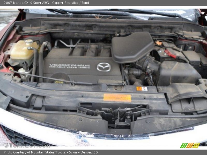Copper Red Mica / Sand 2007 Mazda CX-9 Sport AWD
