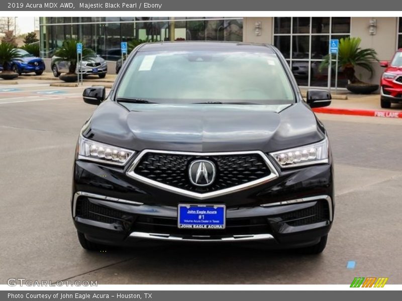 Majestic Black Pearl / Ebony 2019 Acura MDX AWD