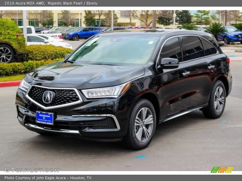 Majestic Black Pearl / Ebony 2019 Acura MDX AWD