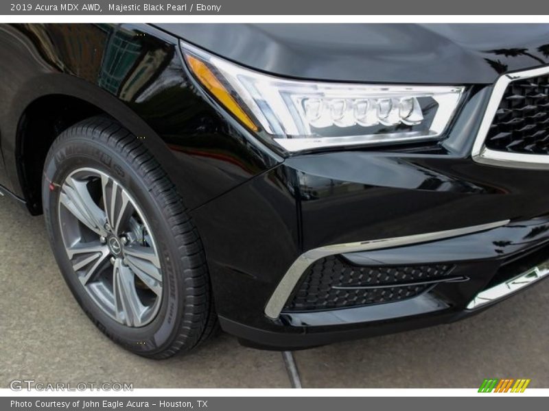 Majestic Black Pearl / Ebony 2019 Acura MDX AWD
