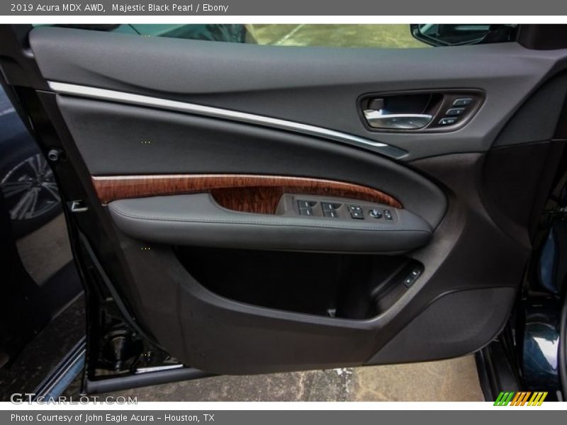 Majestic Black Pearl / Ebony 2019 Acura MDX AWD