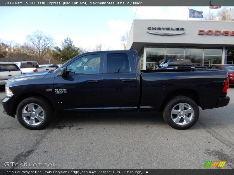 Maximum Steel Metallic / Black 2019 Ram 1500 Classic Express Quad Cab 4x4