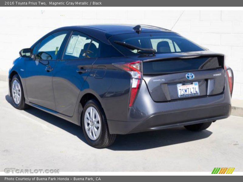 Magnetic Gray Metallic / Black 2016 Toyota Prius Two