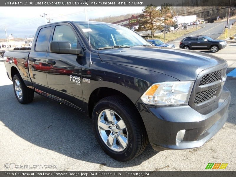 Maximum Steel Metallic / Black 2019 Ram 1500 Classic Express Quad Cab 4x4