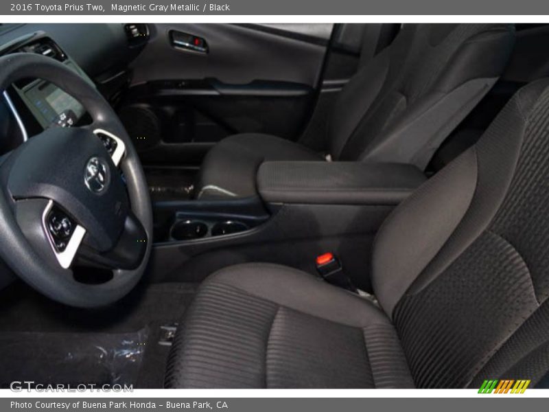 Magnetic Gray Metallic / Black 2016 Toyota Prius Two