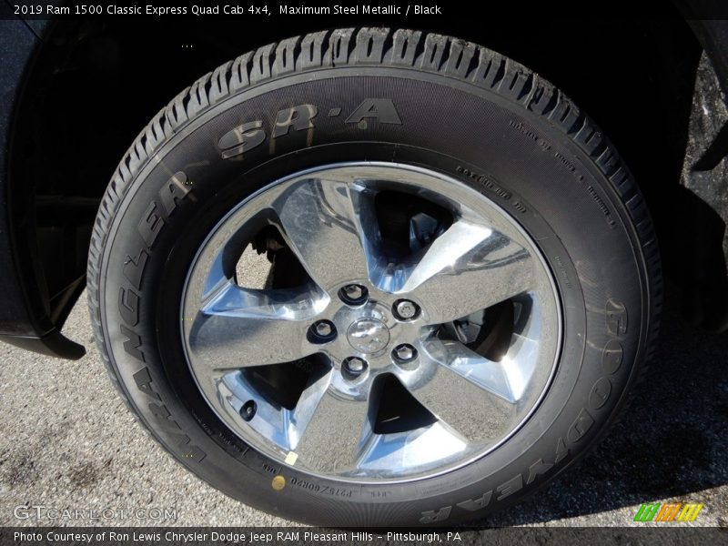 Maximum Steel Metallic / Black 2019 Ram 1500 Classic Express Quad Cab 4x4