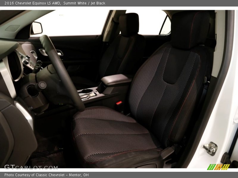 Summit White / Jet Black 2016 Chevrolet Equinox LS AWD