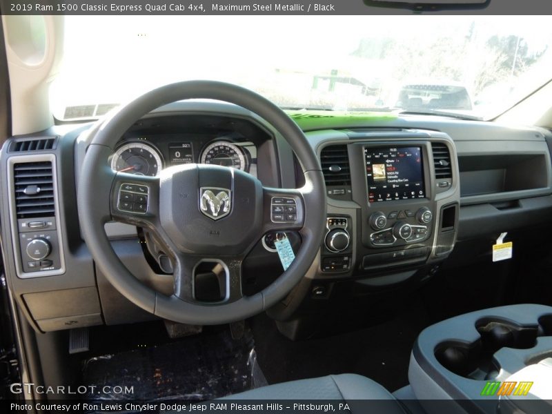 Maximum Steel Metallic / Black 2019 Ram 1500 Classic Express Quad Cab 4x4