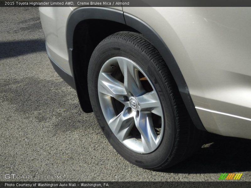 Creme Brulee Mica / Almond 2015 Toyota Highlander Limited AWD