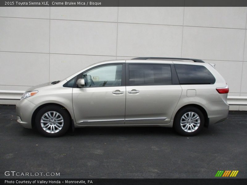 Creme Brulee Mica / Bisque 2015 Toyota Sienna XLE